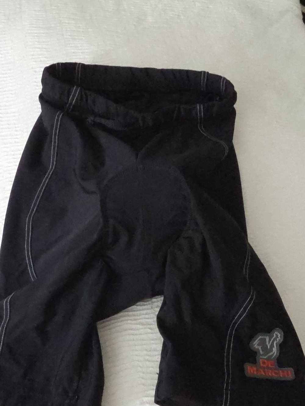 Men's Black Athletic Cycling Shorts